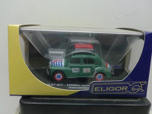 1/43 Renault Eligor 4Cv 32000 Km