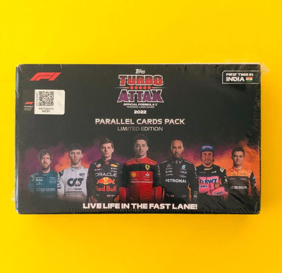 F1 TURBO ATTAX 2022 LIMITED EDITION-PINK PARALLELE-TOPPS CARDS FORMULA 1 2022 