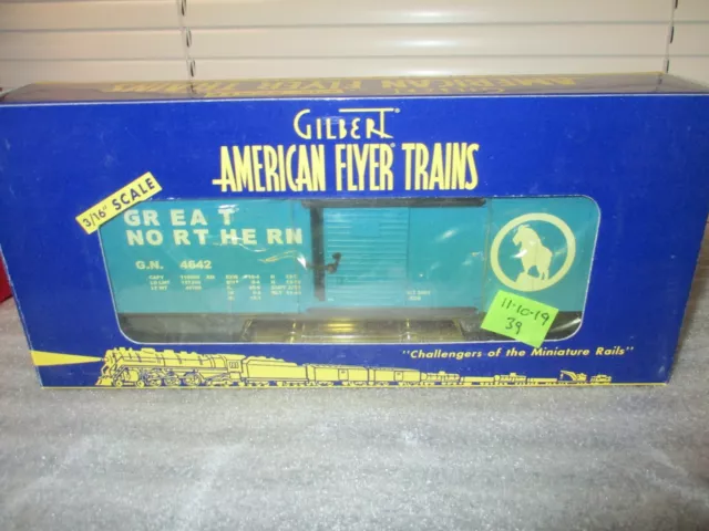 American Flyer LTI 6-48343 GN box car(11/10/19)