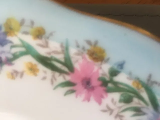 E B Foley Cornflower Dinner Plate 3