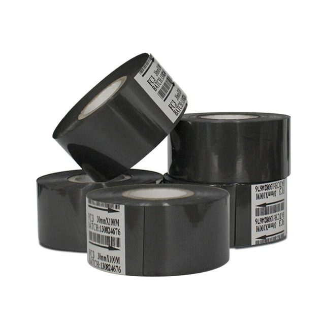Versatile Printing Black Ribbon for HP241DY8 Date Printer Machine 30*100mm