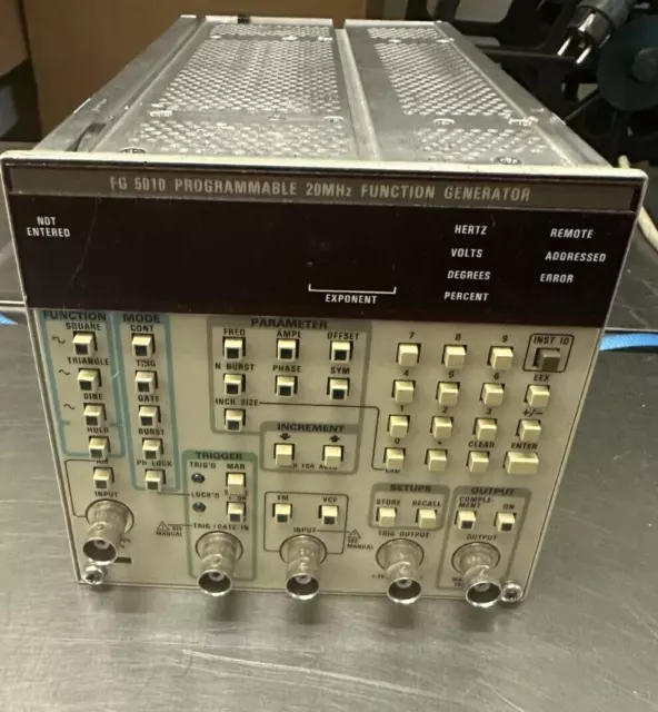 Tektronix FG 5010 Programmable 20MHz Function Generator