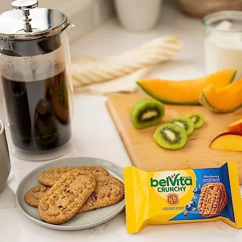 belVita Blueberry Breakfast Biscuits Value Pack 12 Packs 4 Biscuits Per Pack