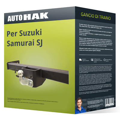 Auto-Hak Gancio traino adatto per Suzuki Ignis II Tipo MH fisso Auto Hak NUOVO 
