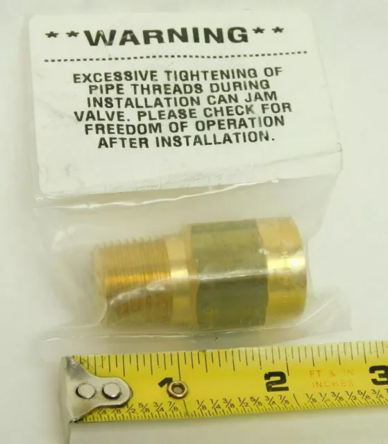 NEW Circle Seal Controls HP500 Series Popoff Relief Valve HP559B-4M-450 BRASS IG