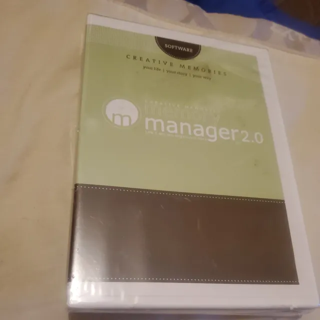 Creative Memories Memories Memory Manager 2.0 DVD-Rom [Windows] Nuevo y Sellado (#1)