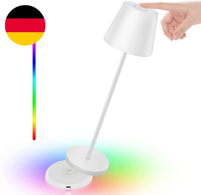Uuxkgu Kabellose LED Tischlampe - Wasserdicht & Dimmbar Für Indoor & Outdoor