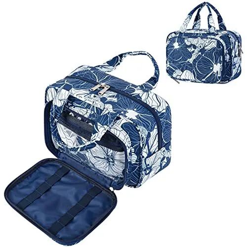 Full Size Toiletry Bag Large Makeup Bag Organizer Travel Cosmetic Bag For Women