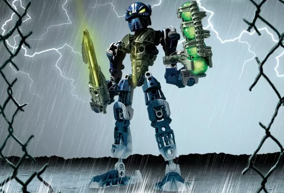 LEGO BIONICLE Inika TOA HAHLI 8728 100% COMPLETE + Parts List