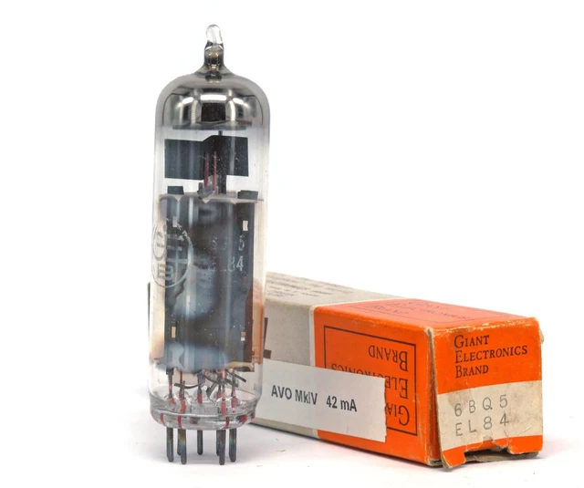 Elevam 6BQ5 真空管 オリジナルボックス付き EL84/6BQ5 SIEMENS NOS Ex-Yugoslavia TESTED Tube 진공관 真空管