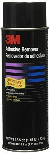3M Citrus Base Adhesive Remover, 18.5 oz, 3M 6041 (Price is for 6 Can/Case), New