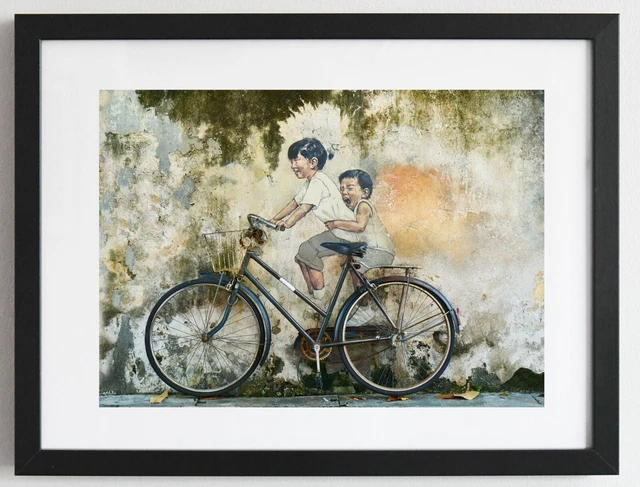 Tableau Pop Art Rolling Stones - Photo Stones - Cadre Déco Mural - Format A4