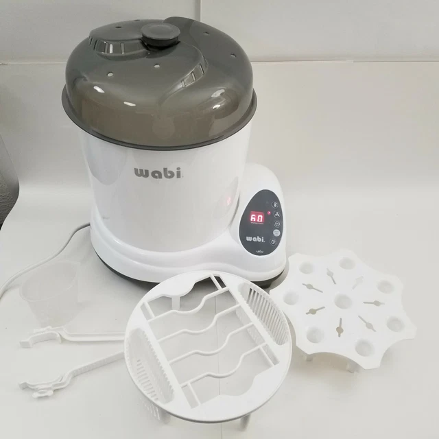 Wabi Baby 8 Bottle 3 in 1 Electric Steam Sanitizer & Dryer Plus Easy Use & Care