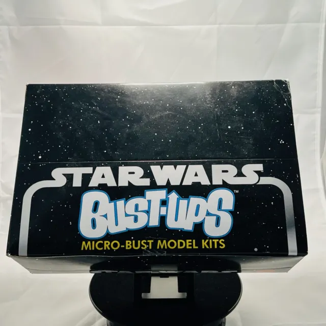 Star Wars Bust-Ups Display Box Series 1 (24 ct) 2004 Gentle Giant Luke Han Leia