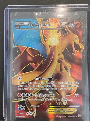 Carte Pokémon Dracaufeu EX 10/106