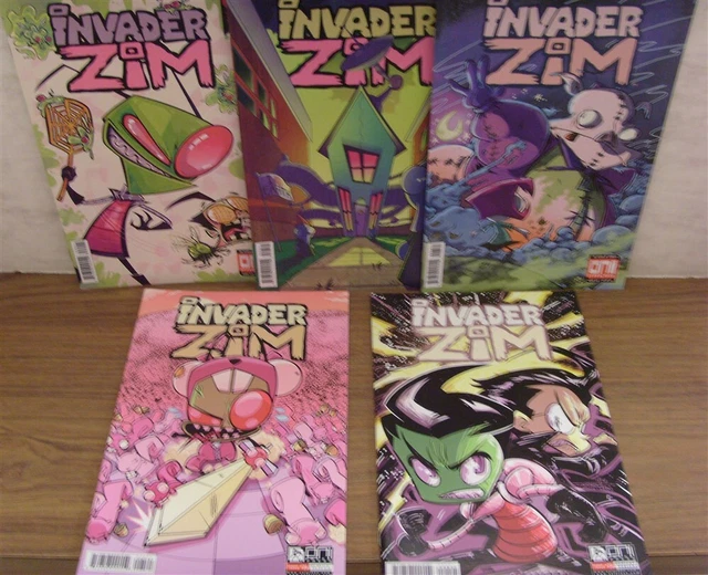 Invader Zim 20 25 27 28 29 B Oni Press Variant Comic Lot Vasquez Odin 2017 Nm