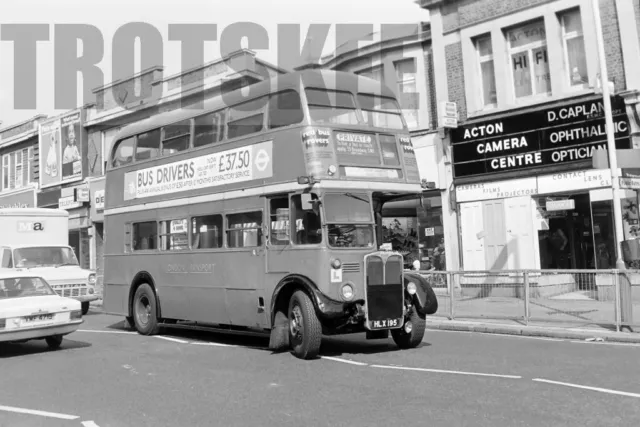 35 mm Negativ London Transport AEC Regent III Weymann RT378 HLX195 1973