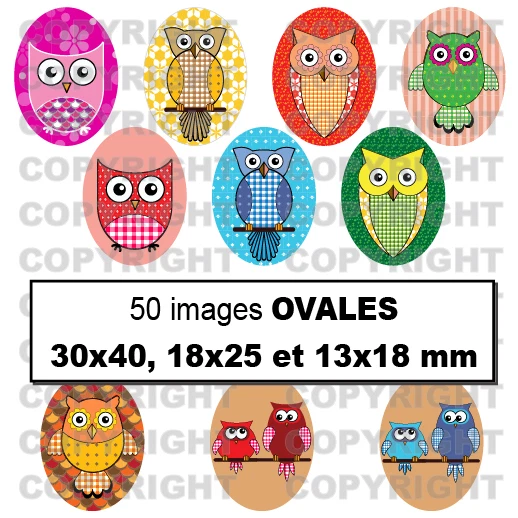 50 Images Digitales Cabochon Mandala Fleur Multicolore, Téléchargement Par Email