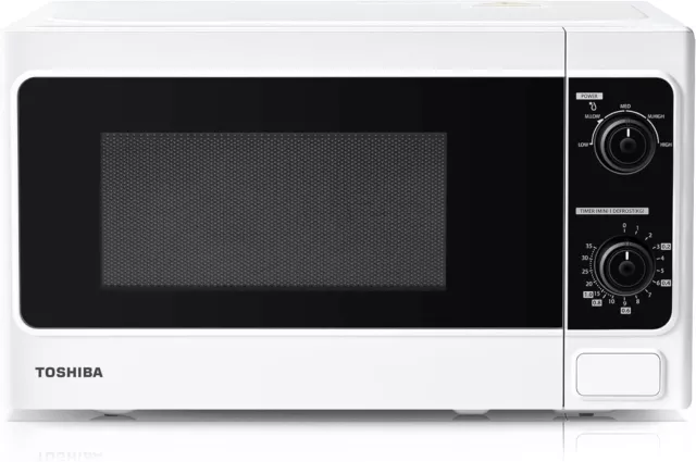 Toshiba 800w 20L Microwave Oven with Function Defrost and 5 Power Levels,New