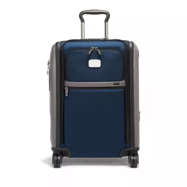 Tumi Alpha 3 International Dual Access 4-Wheel Carry-On  Expand NAVY GRAY