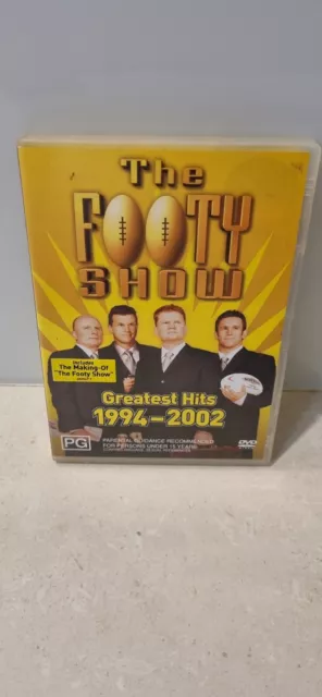 THE FOOTY SHOW DVD NRL Rugby League Greatest Hits 1994 - 2002 AUST REGION 4
