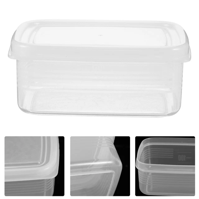 6 piezas caja de almacenamiento de carne producto contenedor de almacenamiento de verduras para re