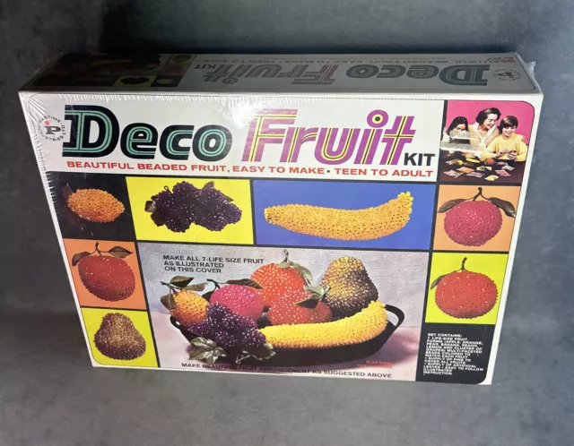 Vintage Pastime Industries LTD. Deco Fruit Kit Model No. 891P New