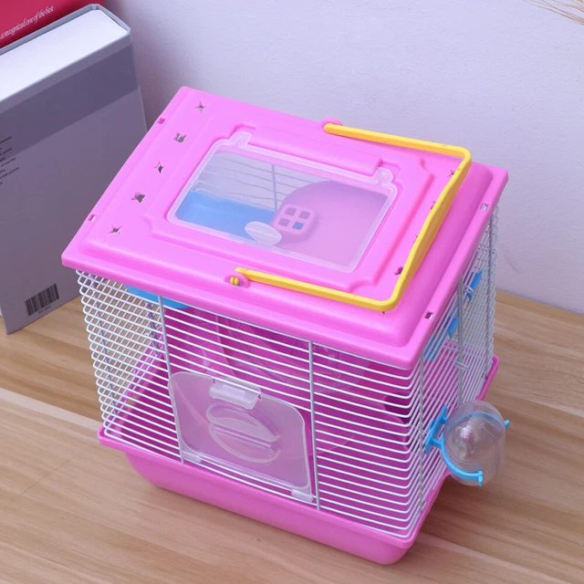 1Pc Villa Cage pour Petits Animaux Chinchilla Cage