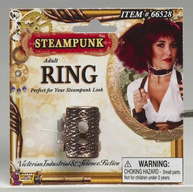 Adult STEAMPUNK Keyhole Ring. Complete the look