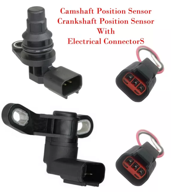 Cam / Crankshaft Position Sensor W/Connectors Fits 3 5 6 CX7 MX5 Miata 2006-2015