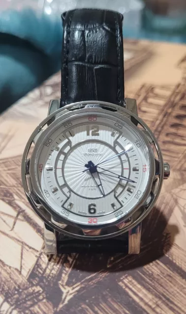 Genevoski sapphire on sale crystal swiss watch