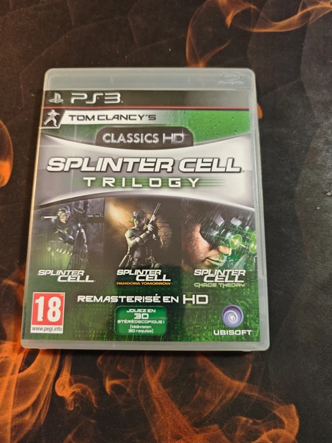 Splinter Cell Trilogy PS3 R$115,00 Disponível a pronta entrega