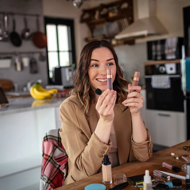 OVER EAR MICROPHONE Wired Computer Speakers Headset Voice Amplifier £7.