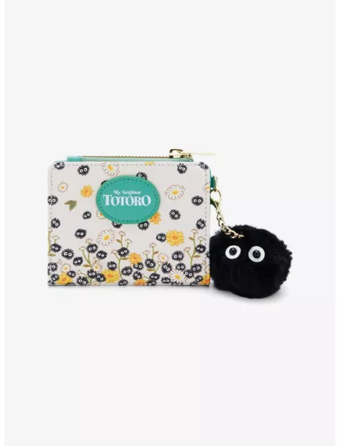 Her Universe Studio Ghibli My Neighbor Totoro Soot Sprites Flower Mini Wallet