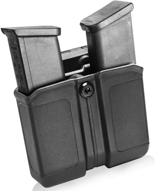 Universal OWB Magazine Holster Fits 9mm/.40 Double Stack Mags Mag Pouch