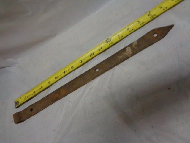 Barn Door Strap Hinge 1" wide 16" Long Pointed End (F1005-56)