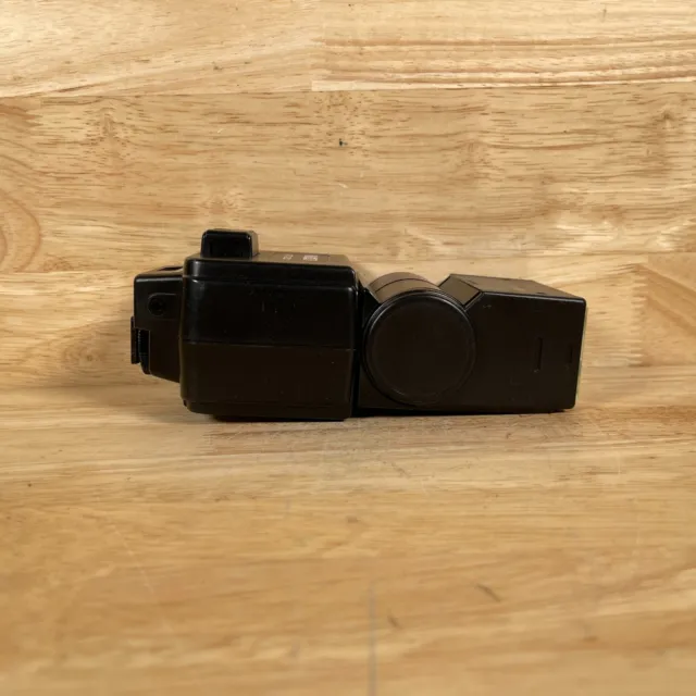 Konica Minolta Auto 320X Black Shoe Mount Electroflash for Film Camera For Parts 2