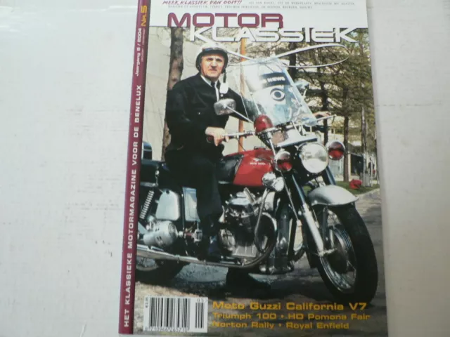 Motor Klassiek 2004-05 Guzzi V-7,Mv Agusta,Triumph Tiger 100,Egli Fritz,Terrot