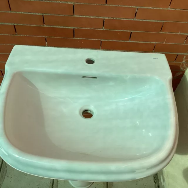 Lavabo con Pie Marca Roca Sin Estrenar