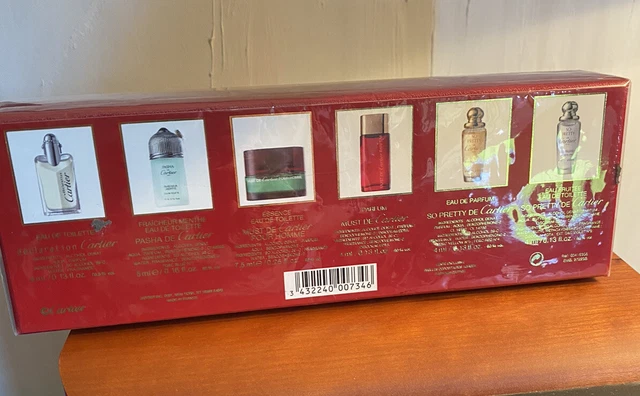Parfums Cartier Coffret Set of 6 Miniature Fragrance Must Pour Homme Declaration