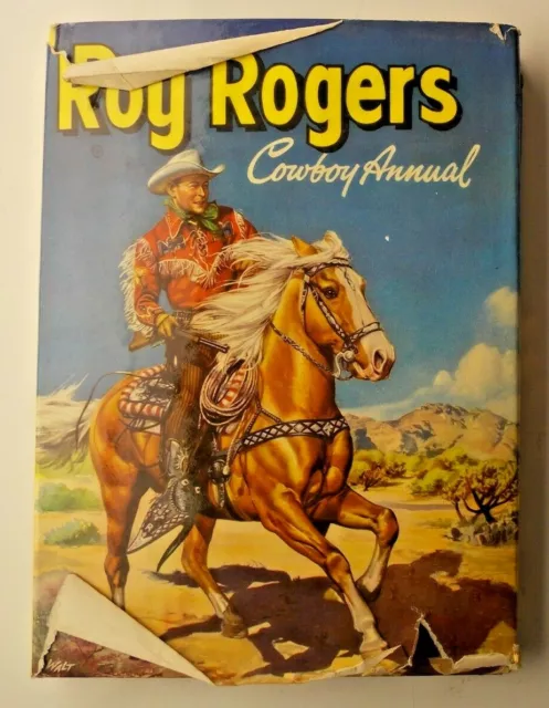Roy Rogers Cowboy Annual 1959 hardback with dust jacket
