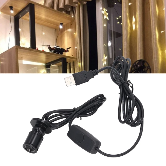 (Warm White Light 3000K)LED Spot Light Mini Spot Lights USB 5V Aluminum EMB