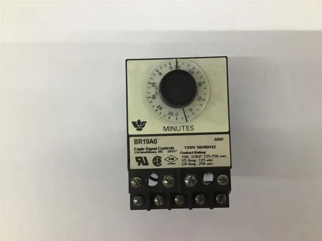 Eagle Signal Controls BR19A6 120V 50/60 HZ