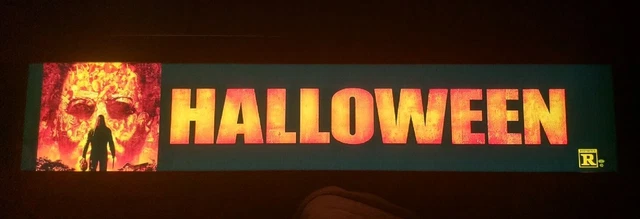 Halloween 2007 5x25 Movie Theater Mylar Rob Zombie Michael Myers