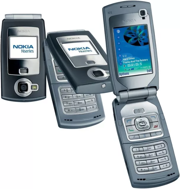 Bluetooth Nokia N71 3G UMTS 2100 2.4" 2MP Infrared Port Original Mobile Phone