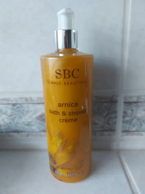 SBC  Bad & Shower Creme Arnica 500 ml - Neu
