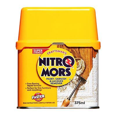 NitroMors Pintura Barniz & Laca Removedor de artesano 375ml