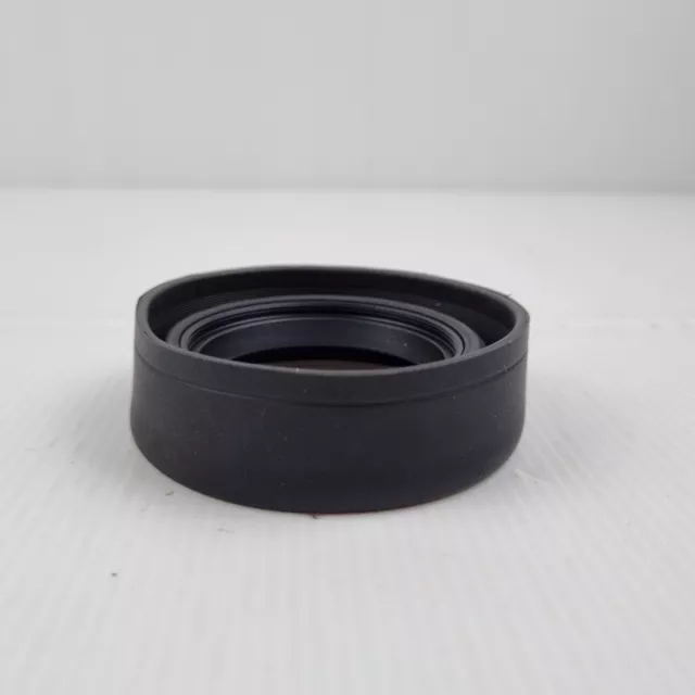 3-Stage 3 in1 Collapsible Rubber Foldable Lens Hood for SLR/DSLR Lens, Circular