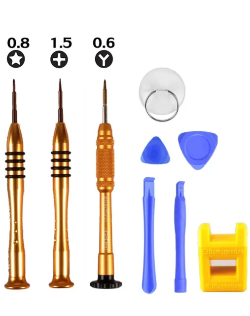Repair Tools Kit MAGNETIC SCREWDRIVERS SET Fix iPhone X 8 7G Plus Mobile Phone 9