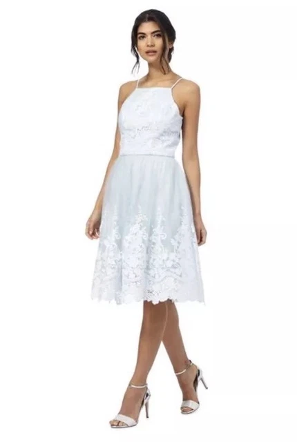 chi chi london pale blue dress Light Blue Pale Blue Skater Dress Light Blue Lace Chi Chi London Lace Skater Dress Chi